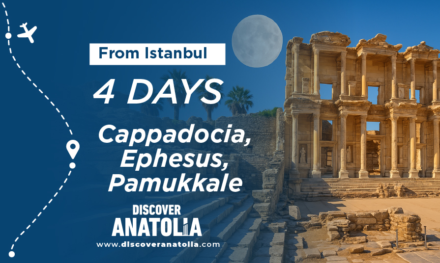 Cappadocia, Ephesus &amp; Pamukkale Tour (4 Days - 3 Nights)