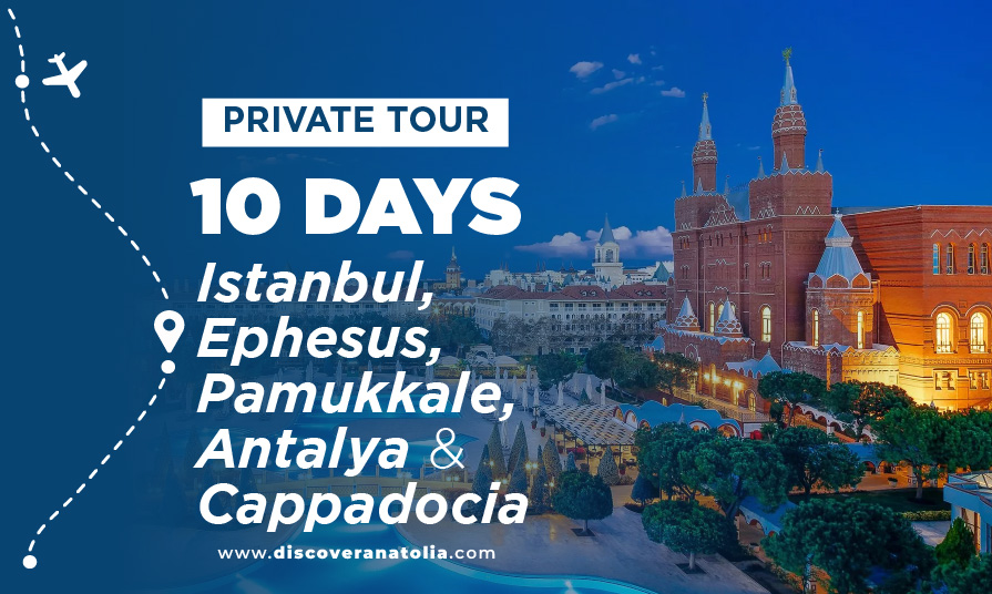 10-Day Turkey Tour: Istanbul, Ephesus, Pamukkale, Antalya &amp; Cappadocia